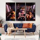 Carl Russel And Dog, Movie Up Poster, Movie Up Wall Art, by MyGreatCanvas | Canvas Wall Art Prints | Photo Prints & Wall Decor