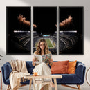 Eagles Field Stadium Wall Art | Philadelphia Eagles Football