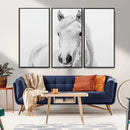 Majestic White Horse Wall Art | Ready to Hang and Framed |