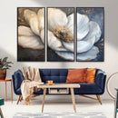 White Magnolia Flower Wall Art Canvas Print | Abstract by MyGreatCanvas | Canvas Wall Art Prints | Photo Prints & Wall Decor