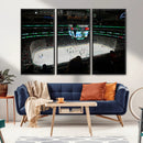 American Airlines Center Dallas Stars Wall Art Canvas Print
