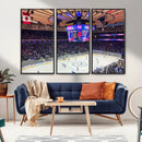 Madison New York Rangers Hockey Stadium Wall Art Canvas