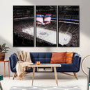 Rogers Place Edmonton Oilers Ice Hockey Stadium Wall Art,