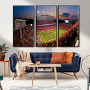 NC State Wolfpack Football Team Print - Raleigh