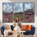 NC State Wolfpack Football Team Print Canvas- Raleigh