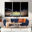 SMU Mustangs Football Team Print - Dallas Gerald J. Ford