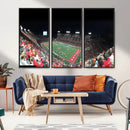 Houston Cougars Football Team Print - Houston TDECU Stadium