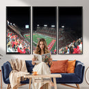 Houston Cougars Football Team Print - Houston TDECU Stadium