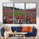 Virginia Cavaliers Football Team Print - Charlottesville Scott Stadium Print Wall Art Canvas by MyGreatCanvas | Canvas Wall Art Prints | Photo Prints & Wall Decor