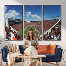 Virginia Tech Hokies Football Team Print - Blacksburg Lane