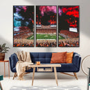 Virginia Tech Hokies Football Team Print - Blacksburg Lane