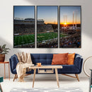 Demon Deacons Football Team Print Canvas- Winston-Salem by MyGreatCanvas | Canvas Wall Art Prints | Photo Prints & Wall Decor