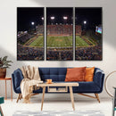 Demon Deacons Print Canvas, Football Team Print -