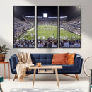Brigham Young University Cougars Football Print Canvas -