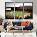 Darrell K Royal-Texas Memorial Stadium Canvas Wall Art -