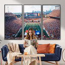 University of Texas Longhorns Football Team Canvas Print -