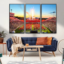North Carolina State University Canvas Print, North Carolina