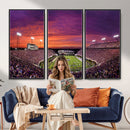 East Carolina University Pirates Football Print Canvas-
