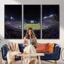Duke University Blue Devils Football Team Print - Durham