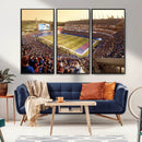 University of Kansas Jayhawks Football Team Print - Lawrence by MyGreatCanvas | Canvas Wall Art Prints | Photo Prints & Wall Decor