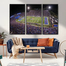 University of Kansas Jayhawks Football Team Print - Lawrence by MyGreatCanvas | Canvas Wall Art Prints | Photo Prints & Wall Decor