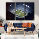 University of North Carolina Tar Heels Football Team Print - by MyGreatCanvas | Canvas Wall Art Prints | Photo Prints & Wall Decor