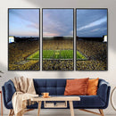 Michigan Stadium Wall Art Canvas Print, Vibrant Game Day by MyGreatCanvas | Canvas Wall Art Prints | Photo Prints & Wall Decor