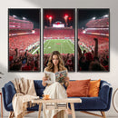 University of Nebraska Cornhuskers Football Team Print -