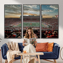 University of Nebraska Cornhuskers Football Team Print -