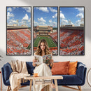 Oklahoma State Cowboys Football Team Print - Stillwater