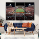 Boone Pickens Stadium Wall Art Oklahoma State Cowboys Print by MyGreatCanvas | Canvas Wall Art Prints | Photo Prints & Wall Decor