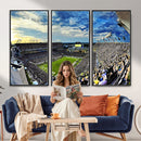 Framed USF Bulls Football Team Print - Tampa Raymond James