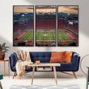 Framed Arizona Wildcats Football Team Print - Tucson Arizona by MyGreatCanvas | Canvas Wall Art Prints | Photo Prints & Wall Decor