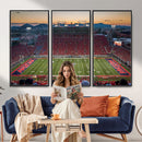 Arizona Wildcats Football Team Print - Tucson Arizona
