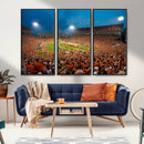 Clemson University Tigers Football Team Print - Clemson
