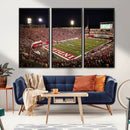 Indiana University Hoosiers Football Team Print Canvas