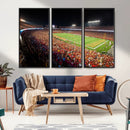 Iowa State University Cyclones Canvas Print, Football Team