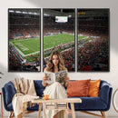 Miami Hurricanes Football Team Print Canvas- Miami Hard Rock