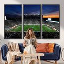 Michigan State Spartans Football Team Print - East Lansing