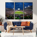 Michigan State Spartans Football Team Print - East Lansing