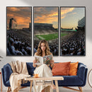 Michigan State Spartans Football Team Print - East Lansing