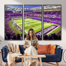 Northwestern University Wildcats Football Team Print -