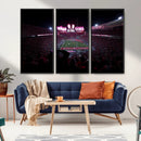 Ohio State University Buckeyes Football Team Print - by MyGreatCanvas | Canvas Wall Art Prints | Photo Prints & Wall Decor