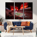 Ohio State University Buckeyes Football Team Print - by MyGreatCanvas | Canvas Wall Art Prints | Photo Prints & Wall Decor