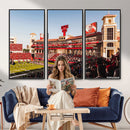 Jones AT&T Stadium Texas Tech Red Raiders Wall Art | Large
