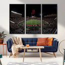 Framed Texas Tech Red Raiders Stadium Canvas, Texas Tech Red by MyGreatCanvas | Canvas Wall Art Prints | Photo Prints & Wall Decor