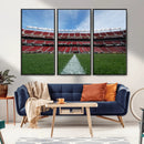 University of Tulsa Golden Hurricane Football Team Print - by MyGreatCanvas | Canvas Wall Art Prints | Photo Prints & Wall Decor