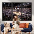University of Nebraska Cornhuskers Basketball Team Print -