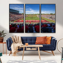 Ball State Cardinals Football Team Print - Muncie Scheumann
