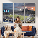 Memphis Tigers Football Team Print - Memphis Simmons Bank